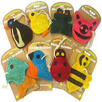 Loofah Art Natural Scrubber Collection